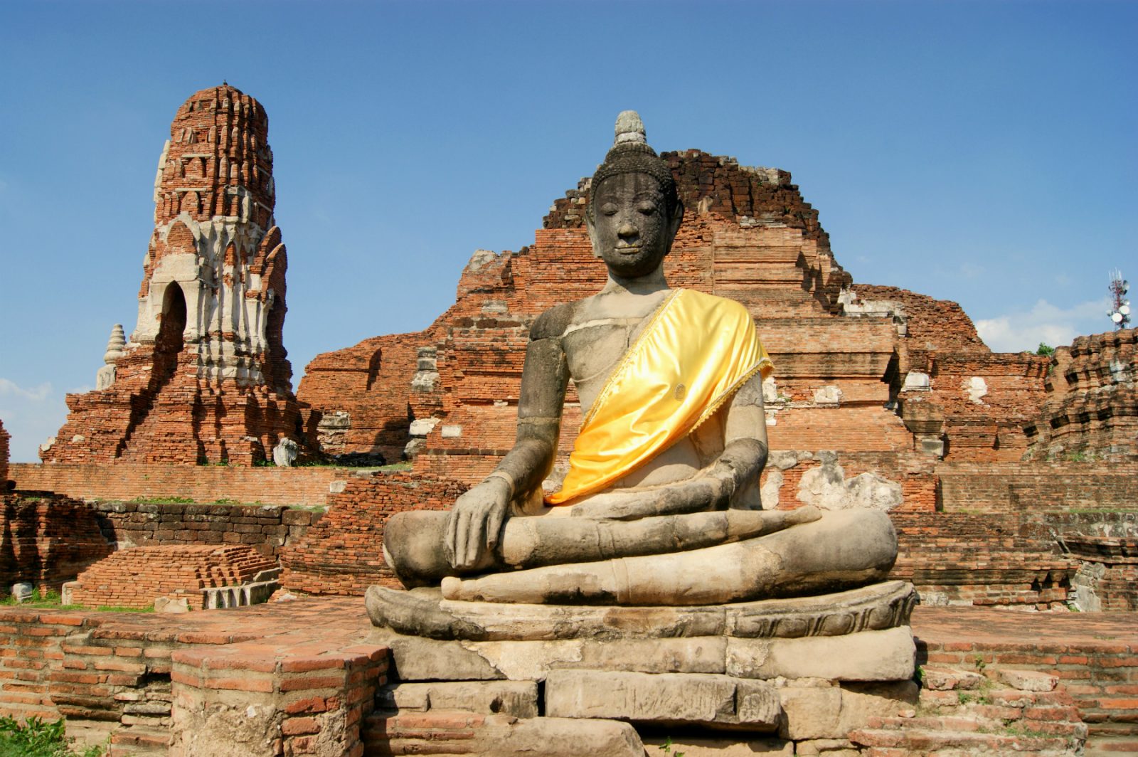 buddha statue in the city of Ayutthaya