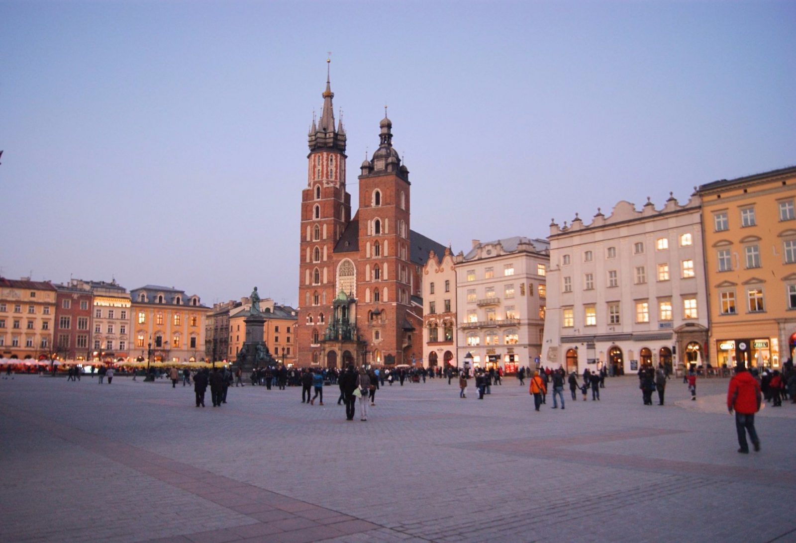 The Old Town in Krakow