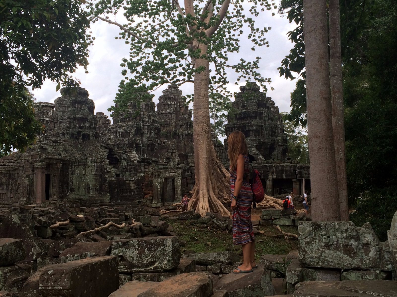 A temple complex in Siem Reap