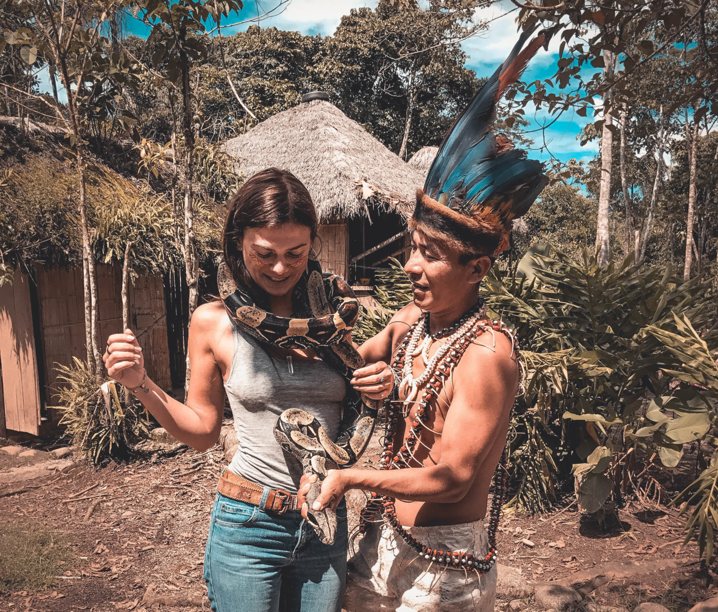 Indigenous people in the Amazonia