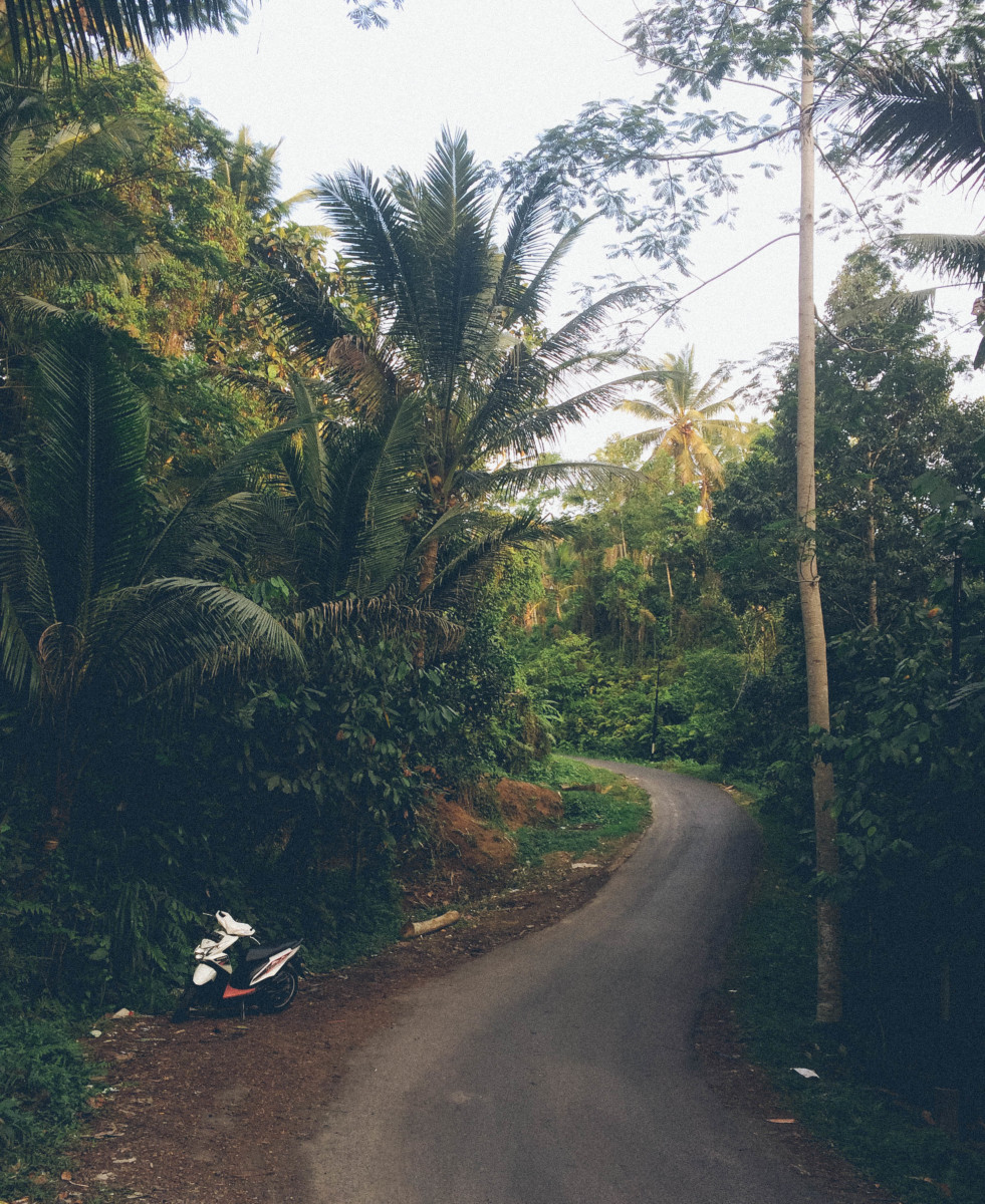 Discovering Bali by scooter