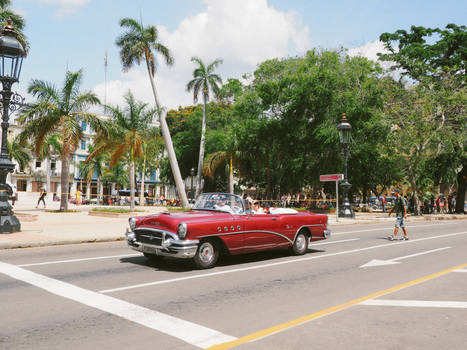 An old classic car in Havana