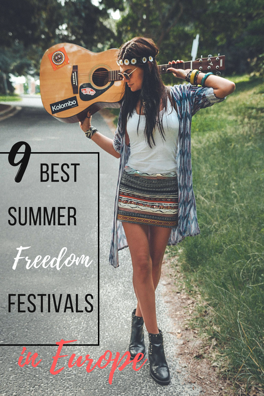 summer festivals in Europe