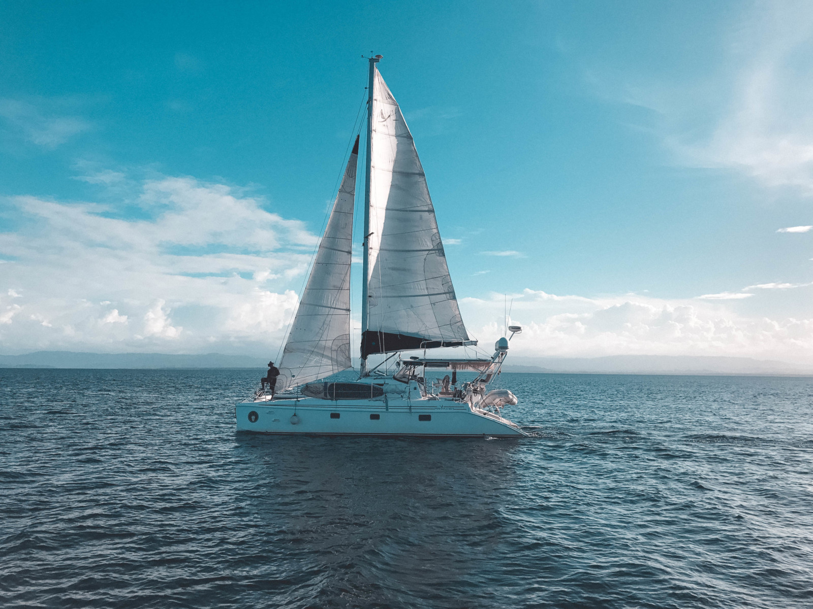 Catamaran in Bocas del Toro