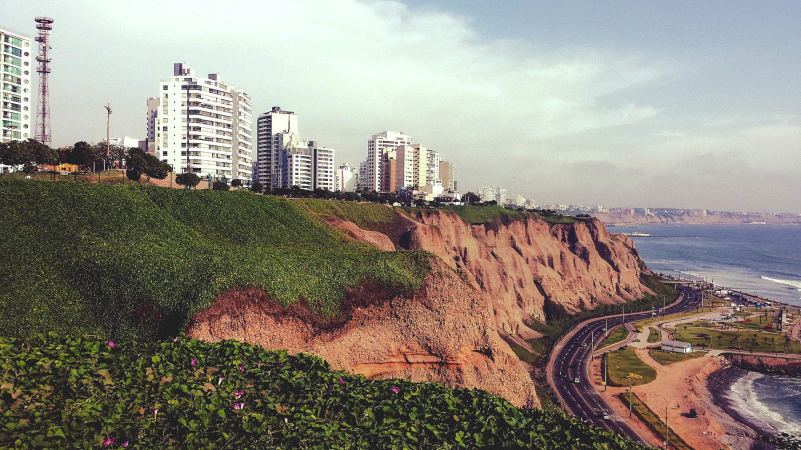 Miraflores Beach in Lima