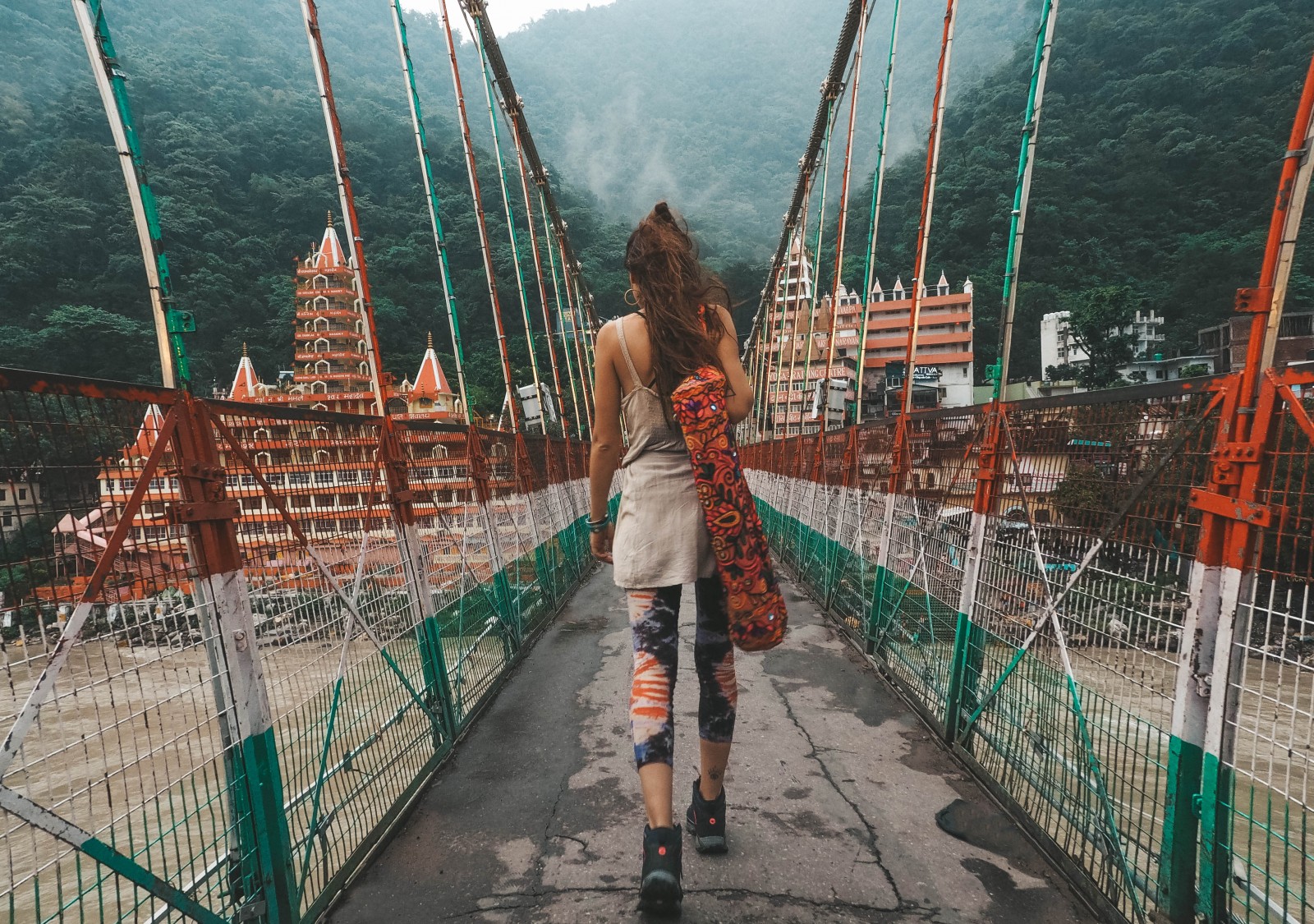 A bridge in Rishikesh