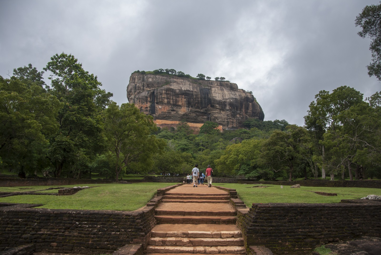 Ancient rock in Sigiriya