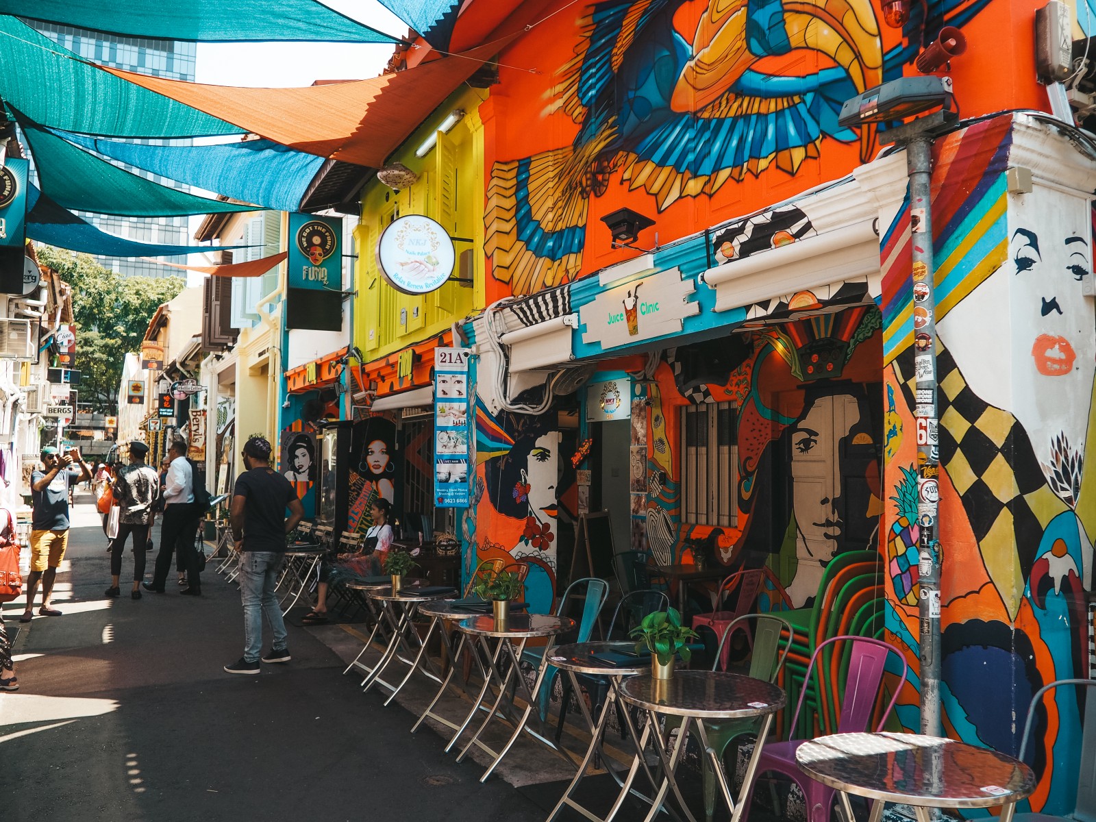colorful Arab Street