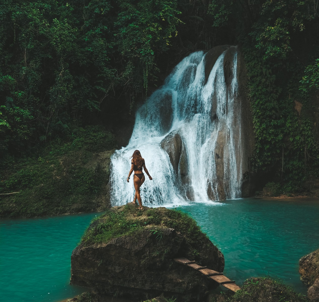 waterfall in Bohol
