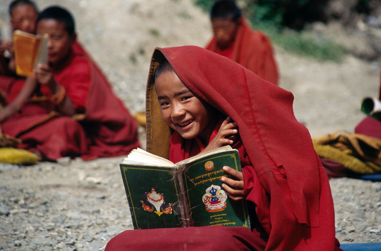 Tibetan little boy