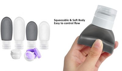 Silicone Refillable Travel Containers