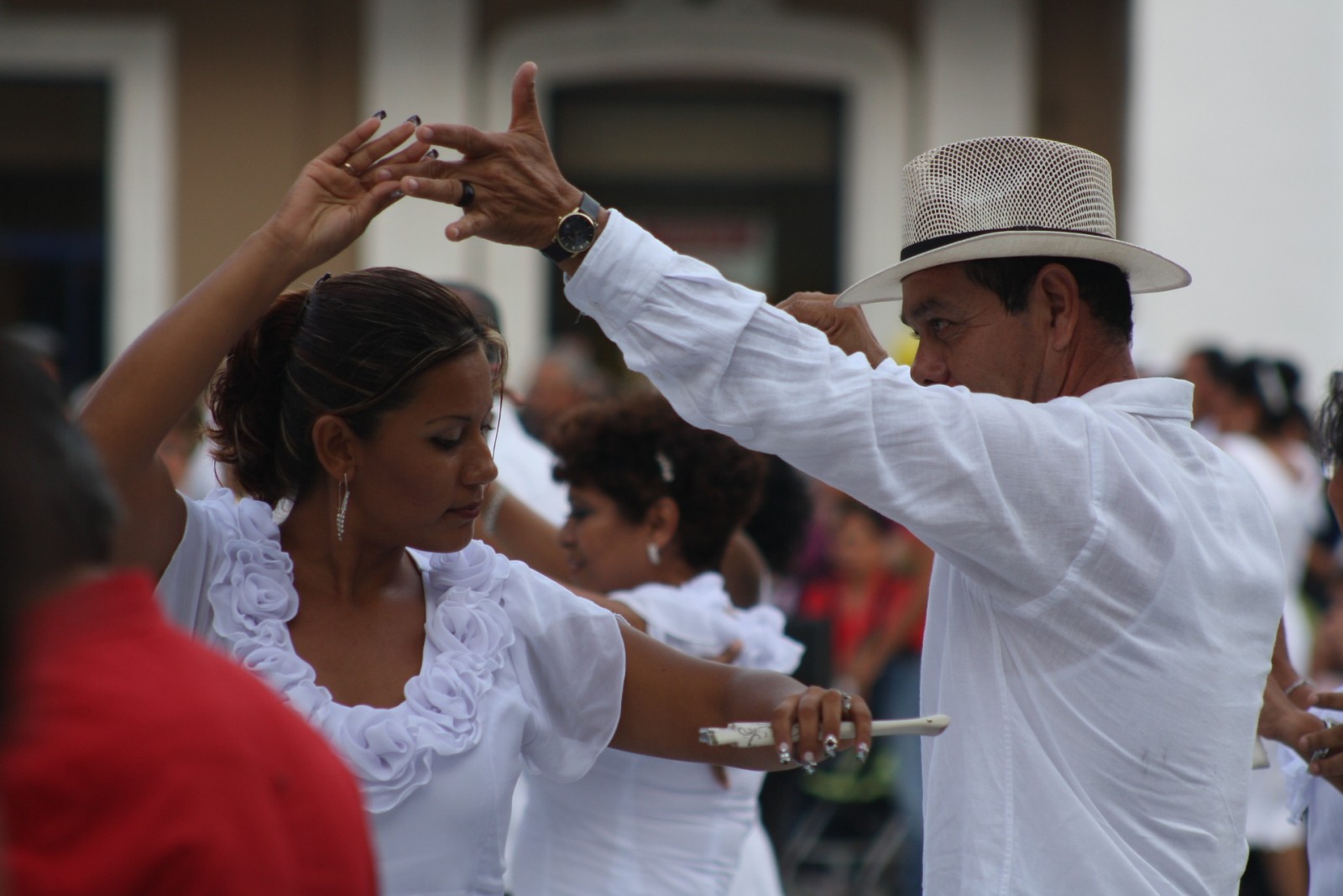 a couple dancing in Mexico