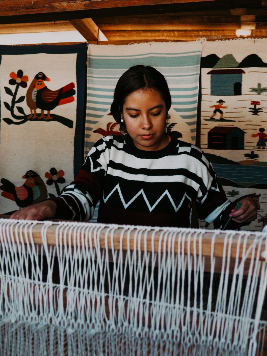 wool production in Oaxaca
