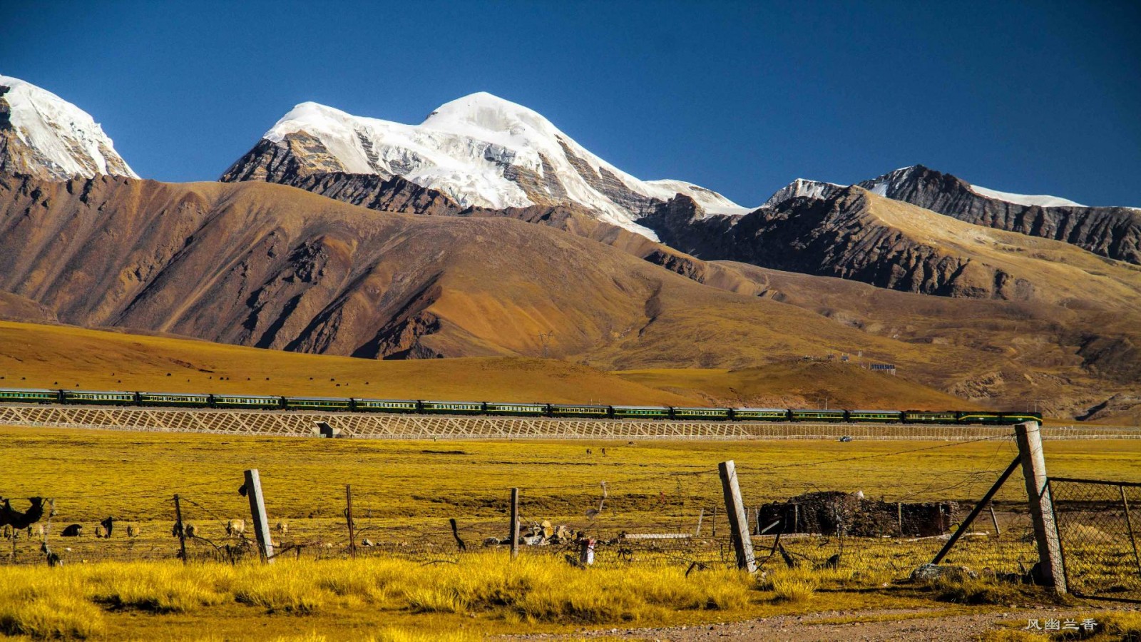 Tibet mountain ranges